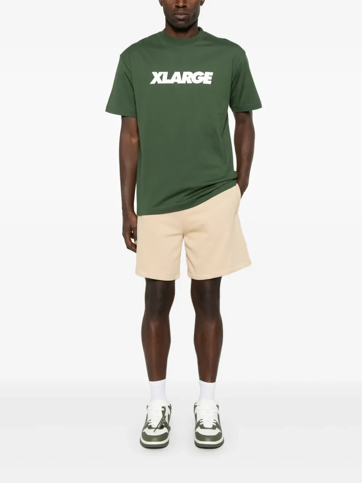Champion ロゴパッチショーツ - 画像2