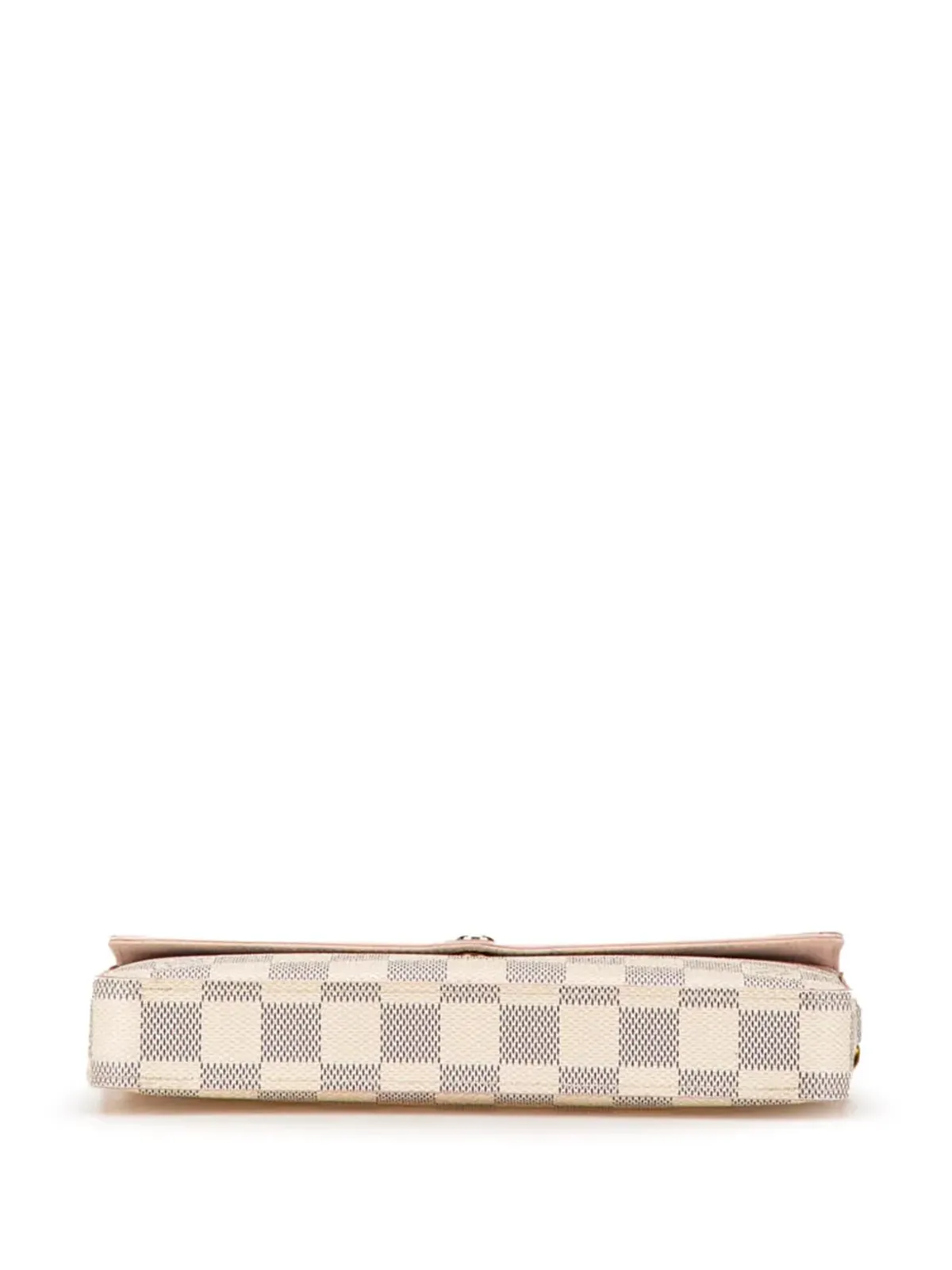 Louis Vuitton ビンテージ ダミエ・アズール キャンバス/カーフスキン ポシェット・フェリシー クロスボディバッグ ピンク - 画像3