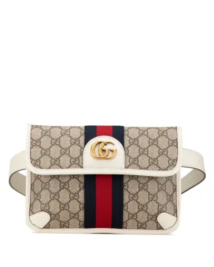 Gucci Pre-Owned ビンテージ 2016年〜現在 GG Supreme Ophidia ベルトバッグ - ブラウン - サムネイル1