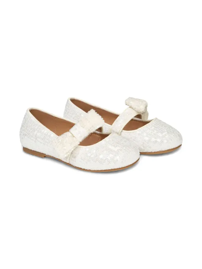 Age of Innocence Age of Innocence スパンコール装飾のバレエフラットの商品画像