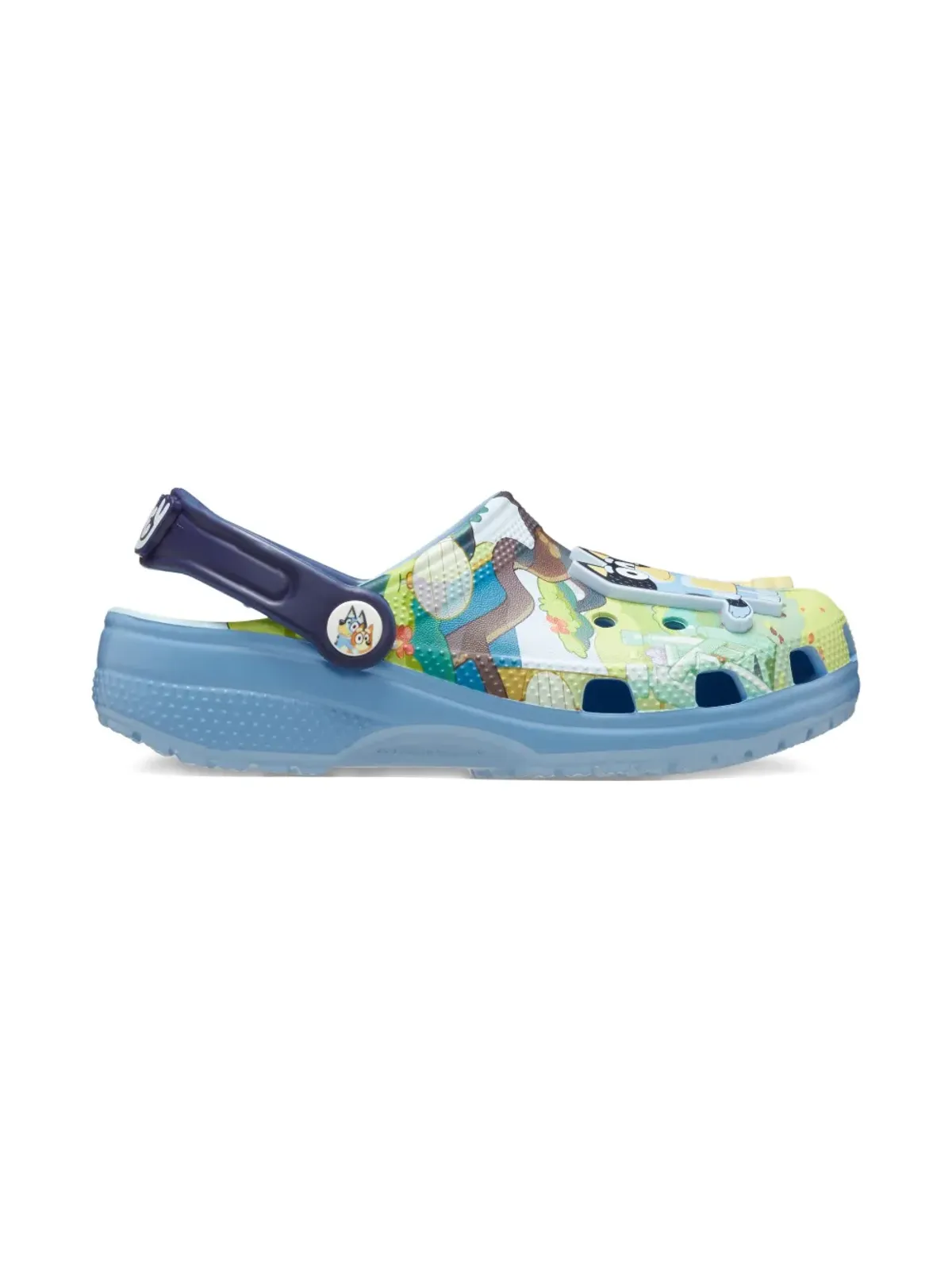 Crocs Kids ブルーイ クロッグス グリーン - 画像1