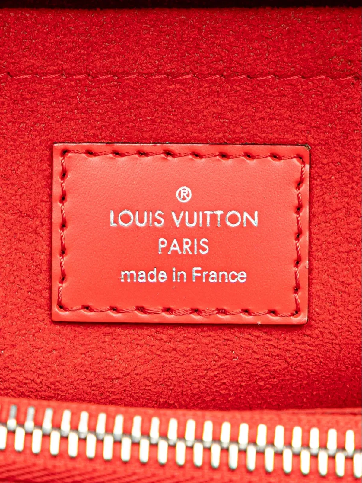 Louis Vuitton ビンテージ 2014 エピ・マリ MM サッチェル - レッド - 画像5