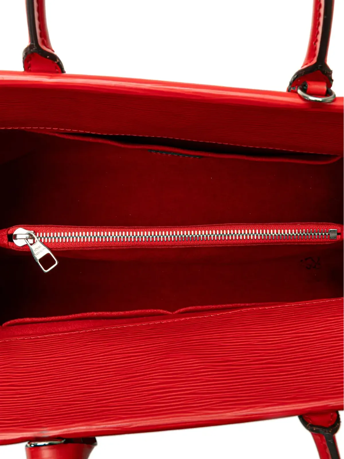 Louis Vuitton ビンテージ 2014 エピ・マリ MM サッチェル - レッド - 画像4