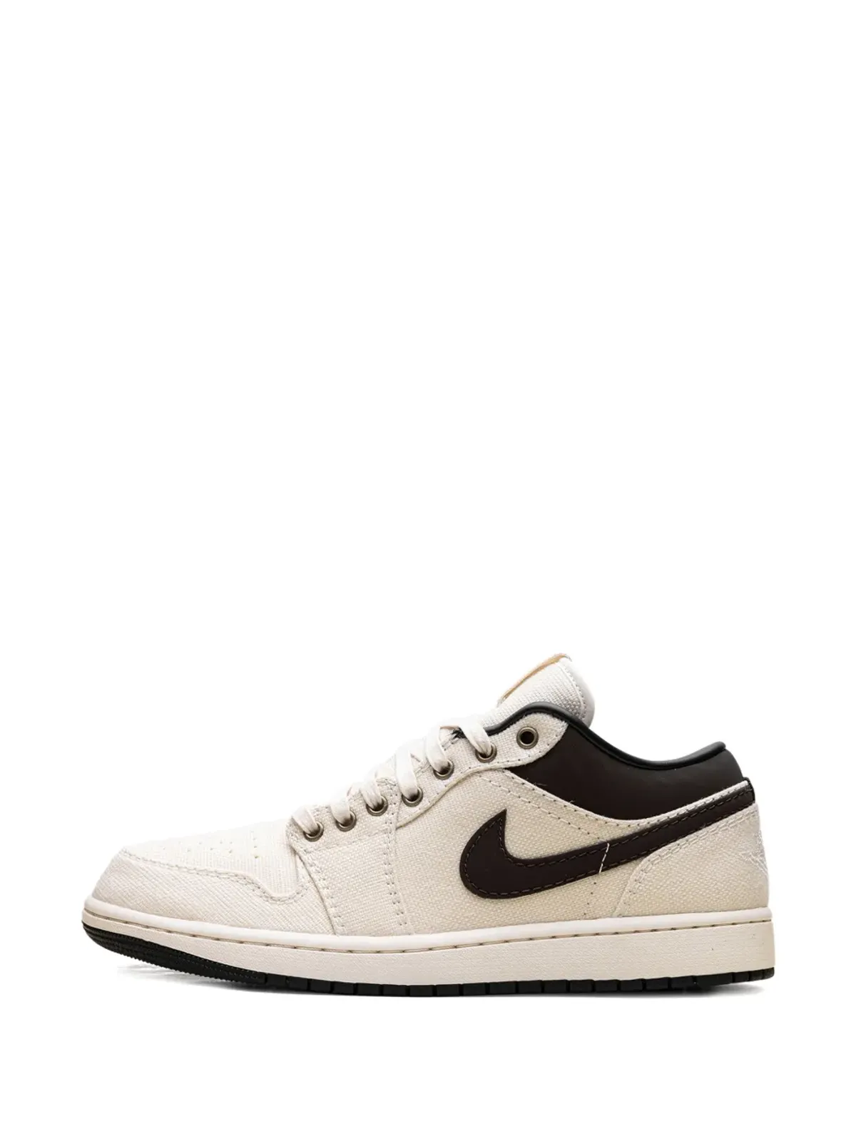 Jordan エアジョーダン1 ロー プレミアム Pale Ivory/Baroque Brown スニーカー - 画像5