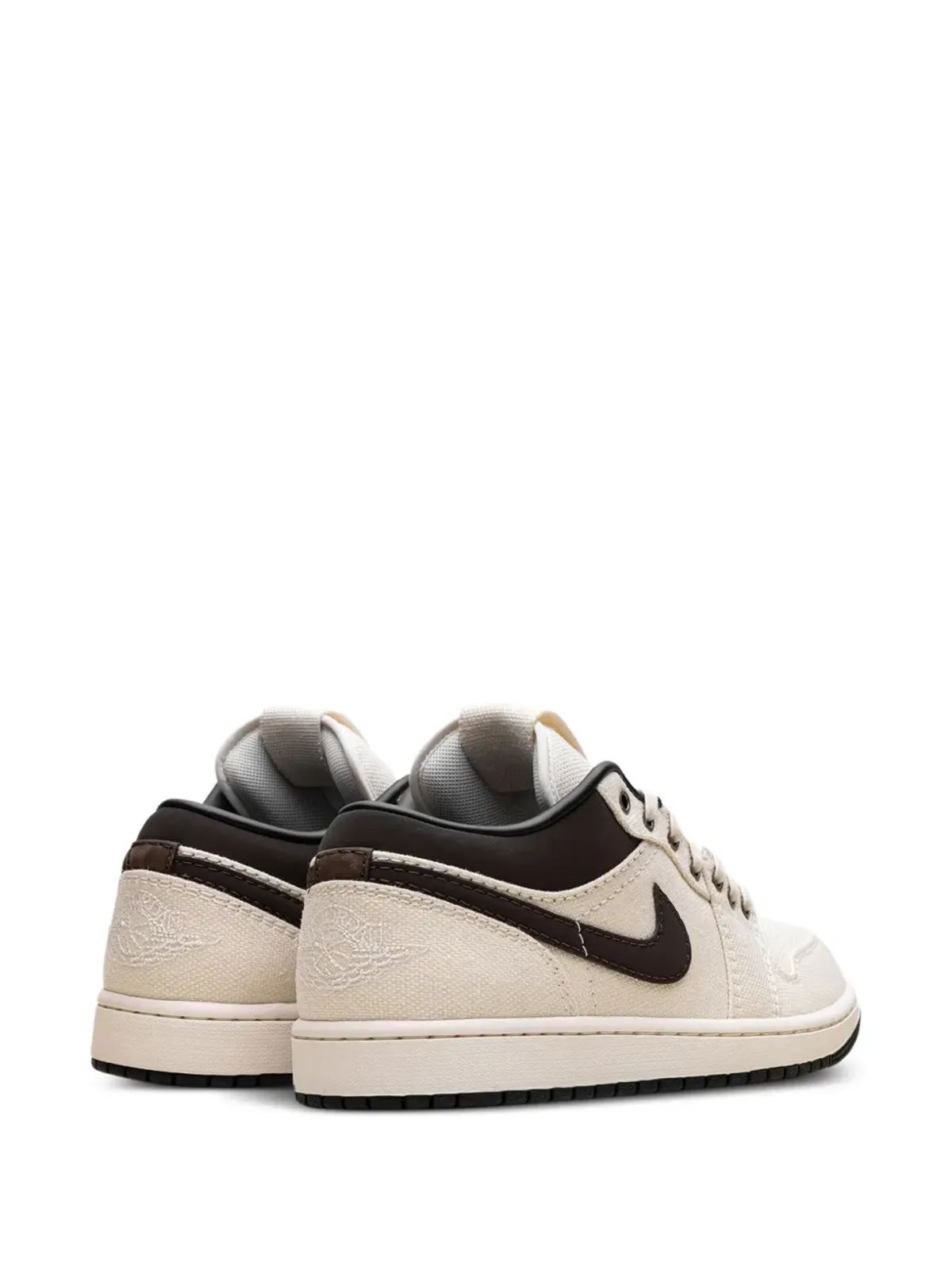 Jordan エアジョーダン1 ロー プレミアム Pale Ivory/Baroque Brown スニーカー - 画像3