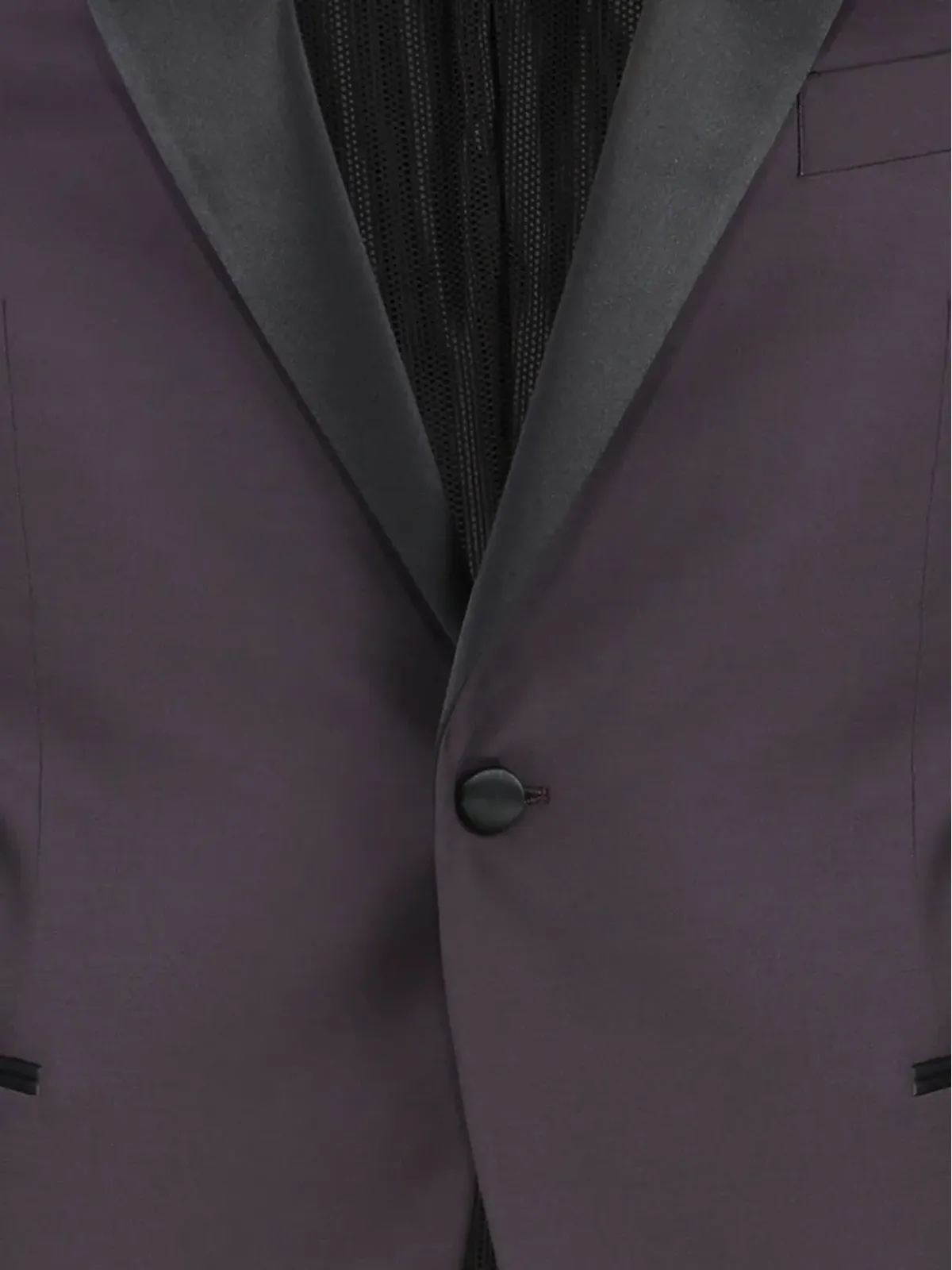 Emporio Armani ヴァージンウール混紡ブレザー ブルー - 画像2