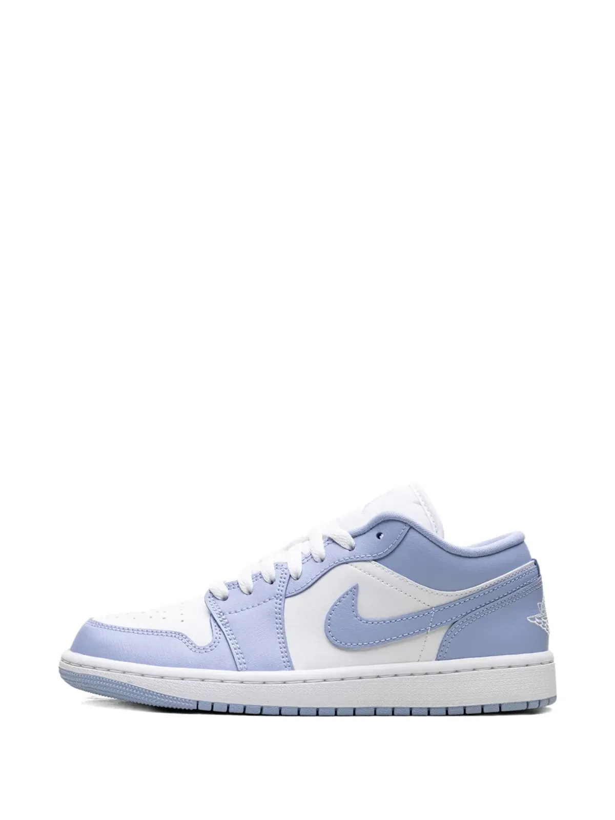 Jordan 1 ロー レザー スニーカー - ホワイト - 画像5