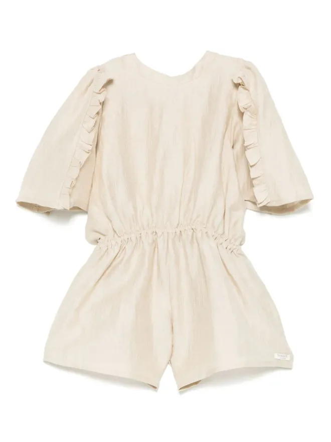 Donsje Donsje Femmie playsuit - Neutralsの商品画像