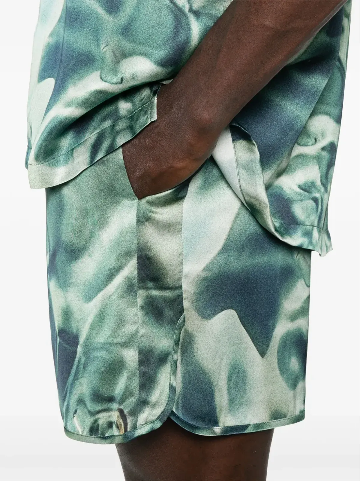 BLUE SKY INN Water shorts - Green - 画像5