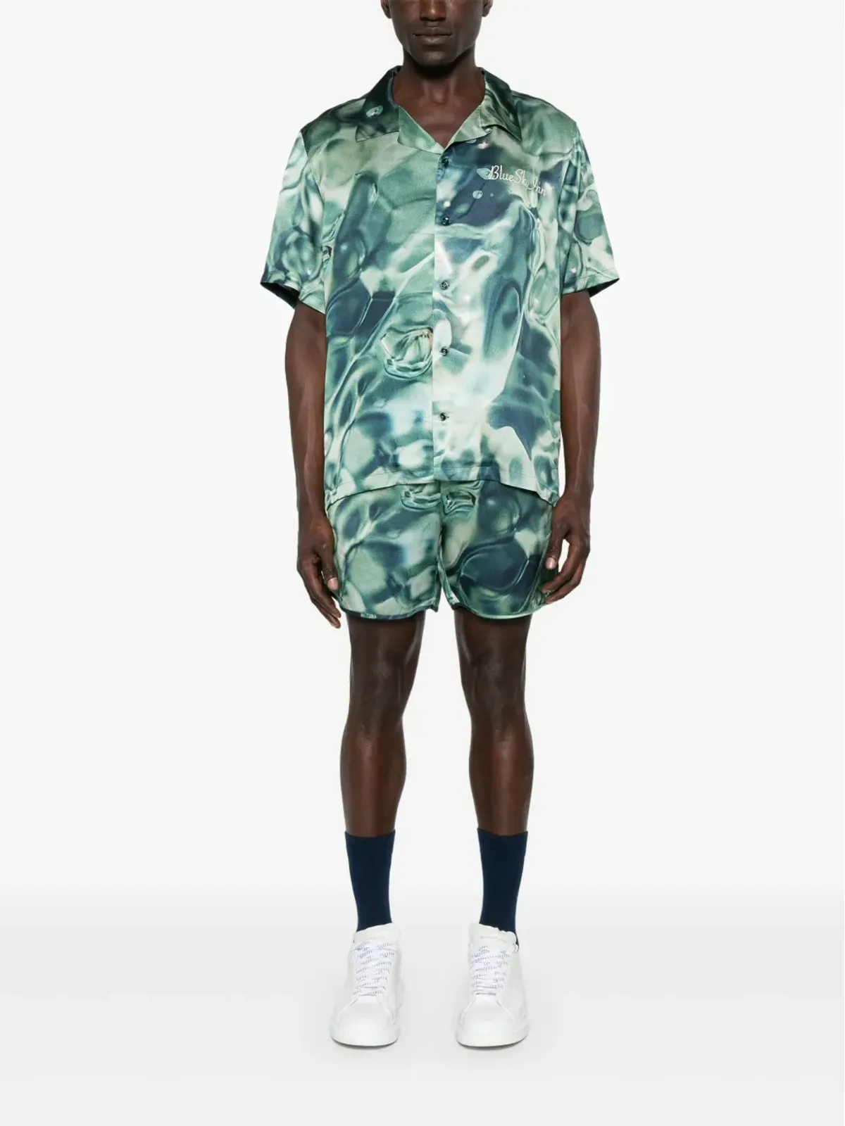 BLUE SKY INN Water shorts - Green - 画像2