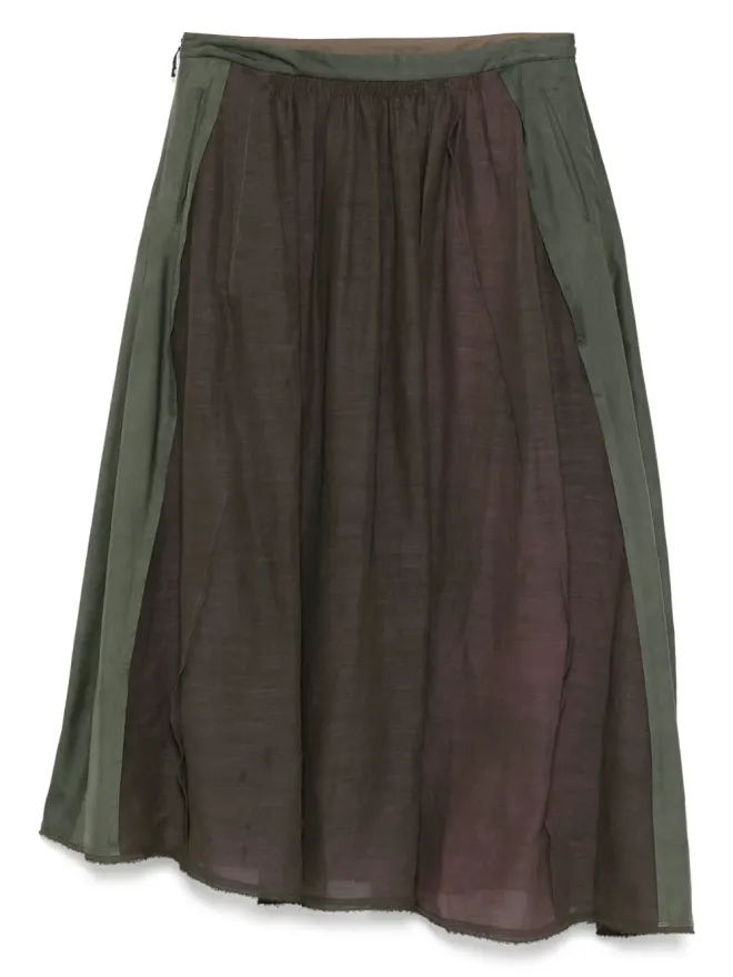 Ziggy Chen Ziggy Chen パッチワークスカートの商品画像