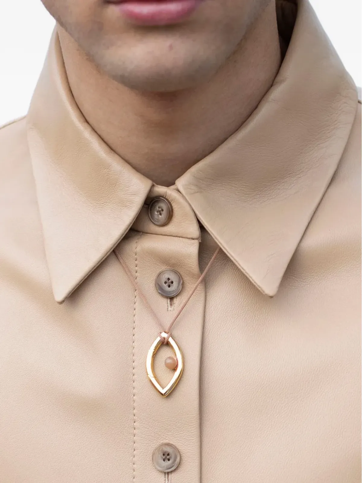 Capsule Eleven × PANTONE bead-detailing ネックレス - 画像2