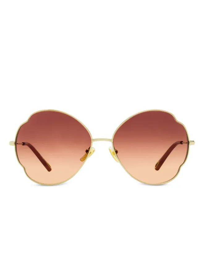 Chloé Eyewear Chloé Eyewear Joni sunglasses - Goldの商品画像