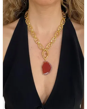 Capsule Eleven x Pantone gemstone-pendant ネックレス - Gold - サムネイル2