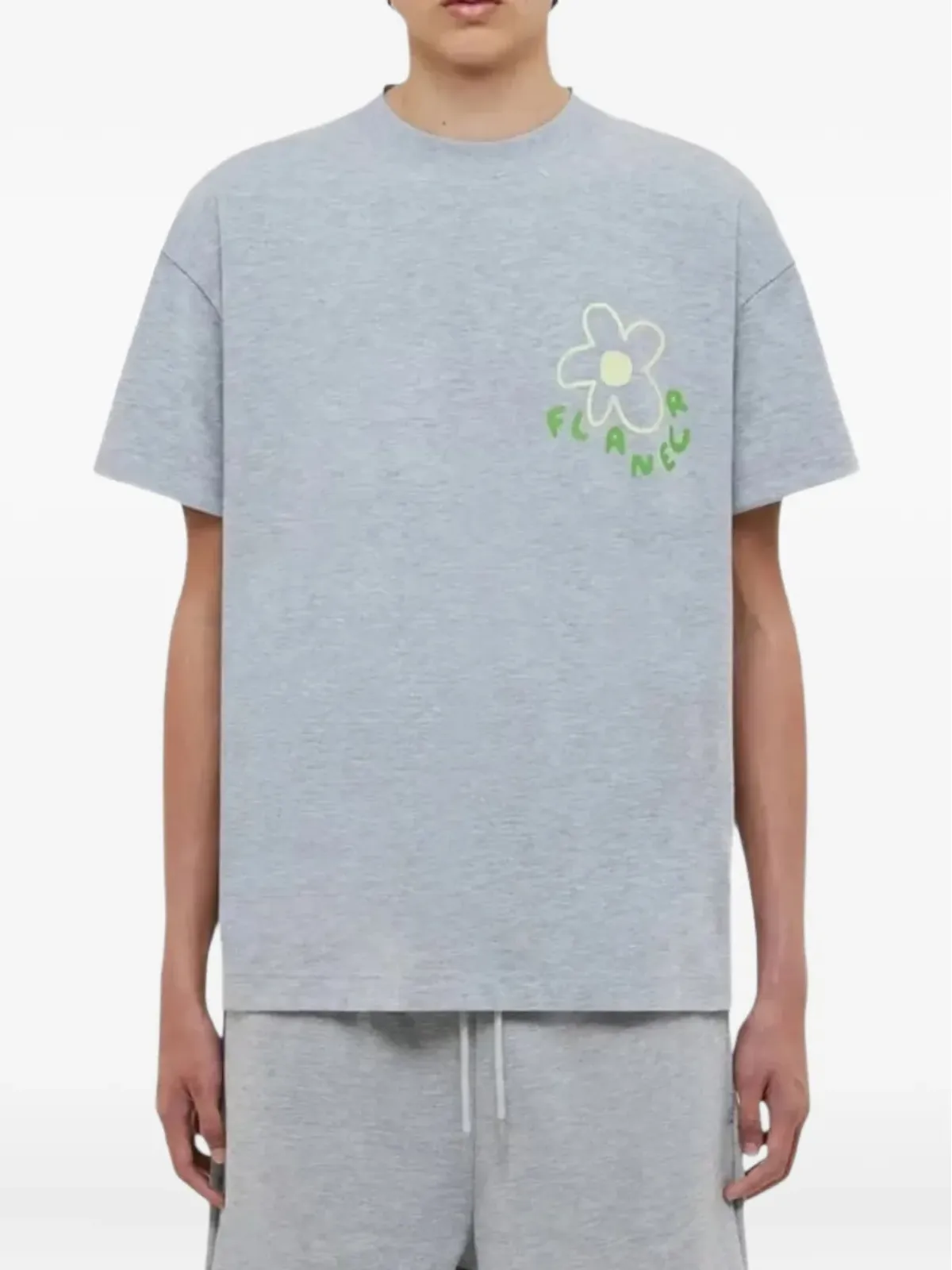 FLÂNEUR ブロッサム Tシャツ グレー - 画像2