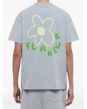 FLÂNEUR ブロッサム Tシャツ グレー - サムネイル3