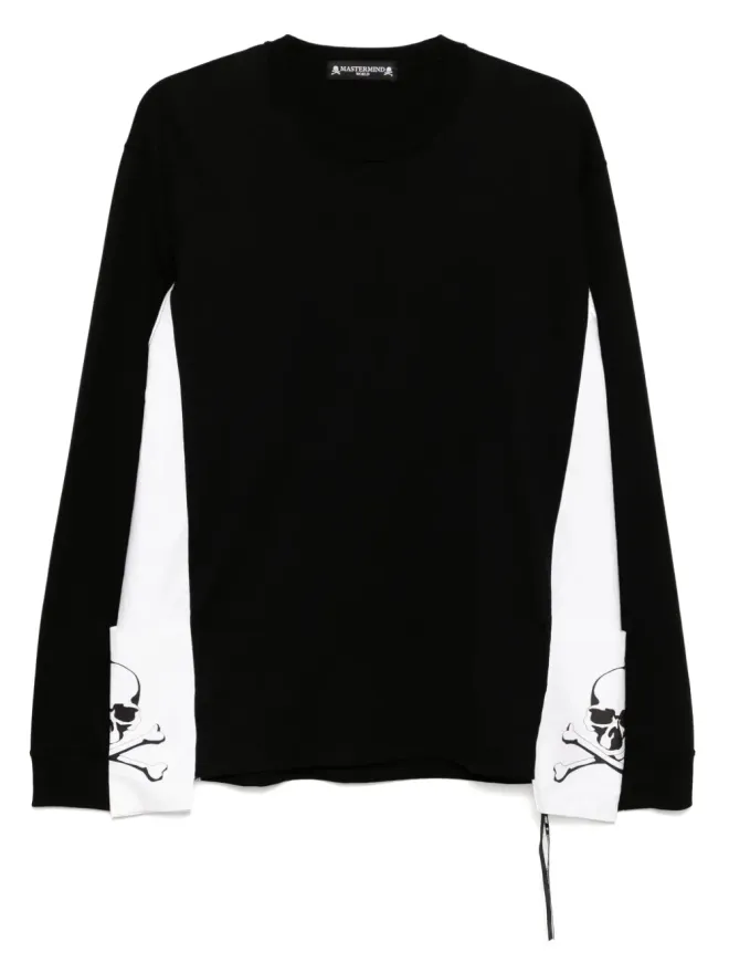MASTERMIND WORLD Mastermind World パネルドTシャツ ブラックの商品画像