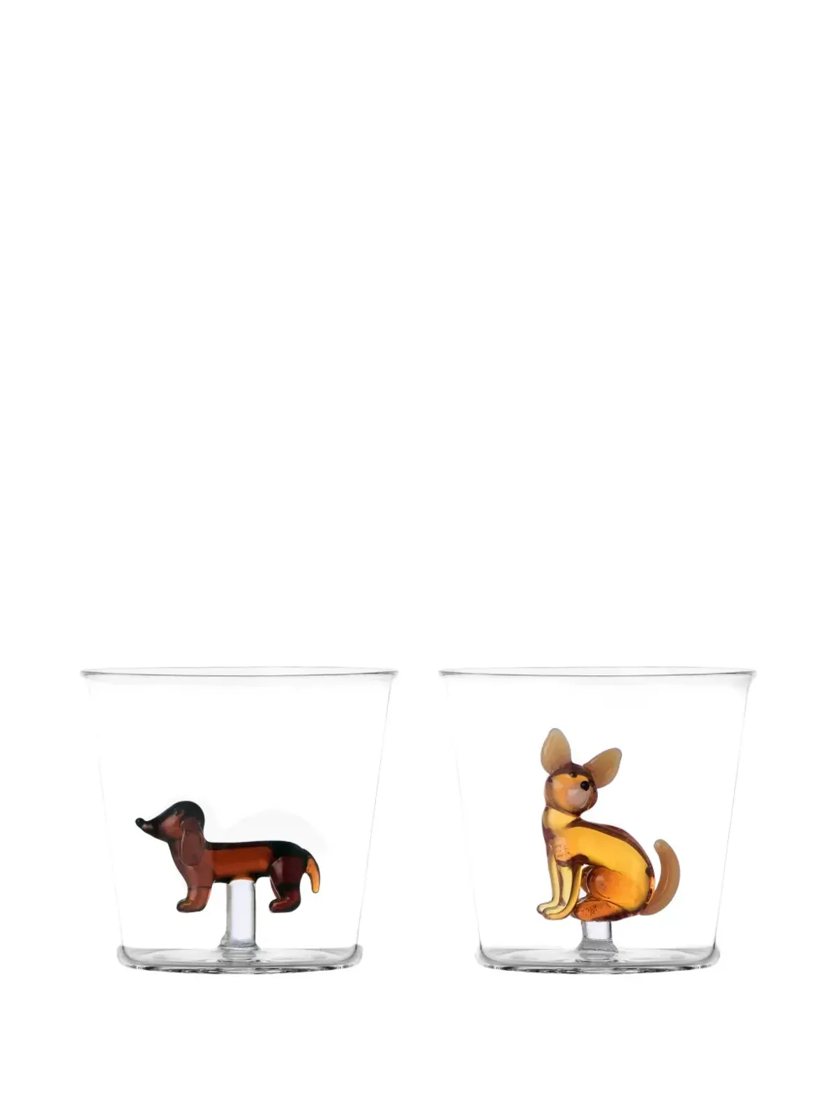 Ichendorf Milano 犬モチーフのタンブラー（6個セット・ホワイト） - 画像3