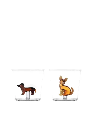 Ichendorf Milano 犬モチーフのタンブラー（6個セット・ホワイト） - サムネイル3
