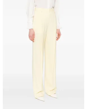 Elisabetta Franchi プリーツパンツ - イエロー - サムネイル3