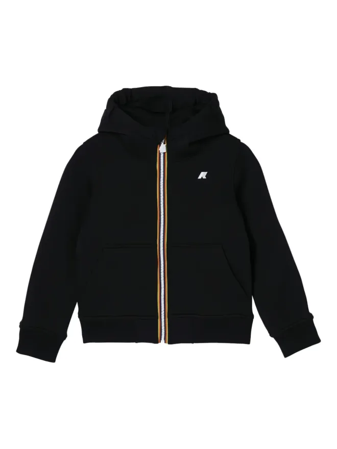 K Way Kids K Way Kids ジップアップフーディー - ブラックの商品画像