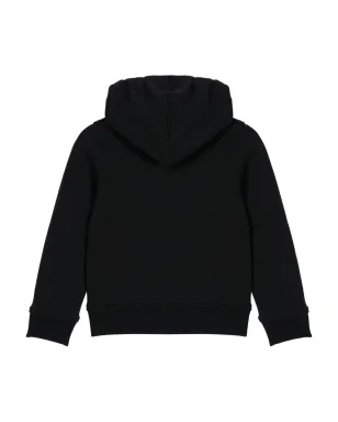K Way Kids ジップアップフーディー - ブラック - サムネイル2