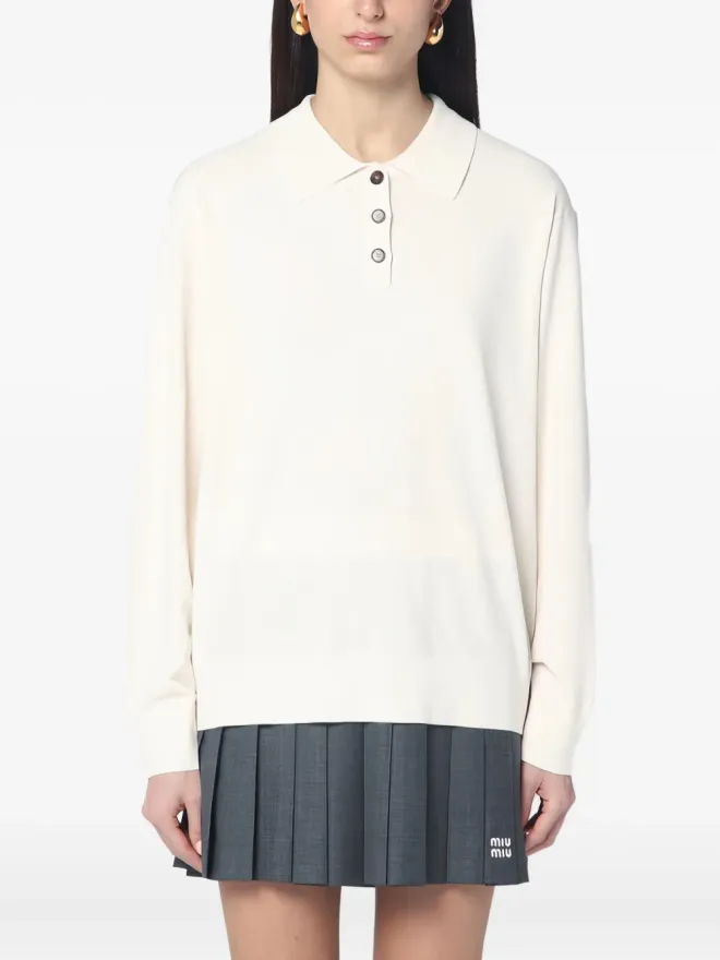 The Garment The Garment ロングスリーブポロシャツ - ベージュの商品画像