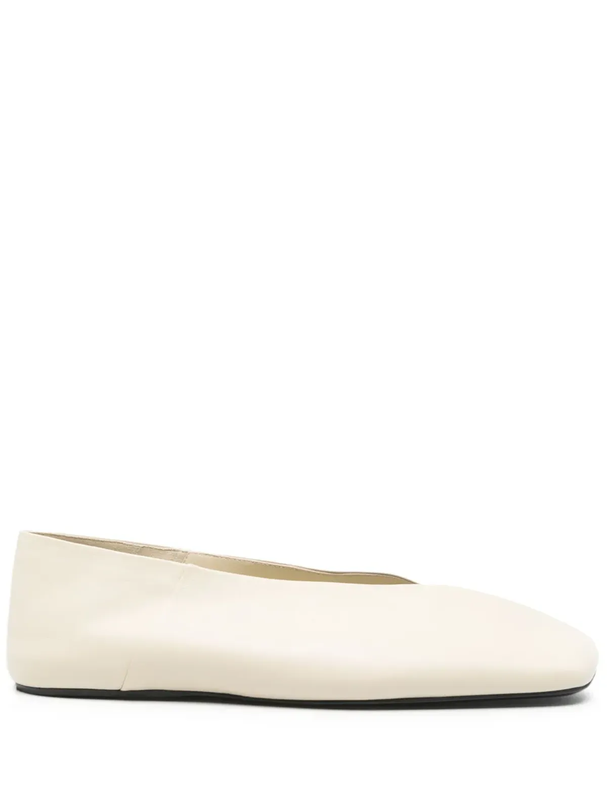 Jil Sander Pre-Owned レザー バレエシューズ - Neutrals - 画像1