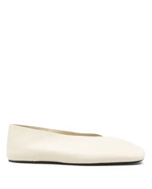 Jil Sander Pre-Owned レザー バレエシューズ - Neutrals - サムネイル1