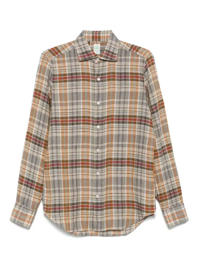 Finamore 1925 Napoli Finamore 1925 Napoli チェック柄シャツの商品画像