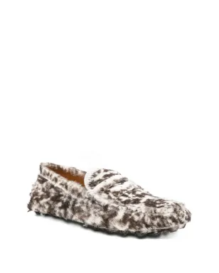 Tod's Gommino レオパード柄ポニーヘア ローファー - ブラウン - サムネイル2