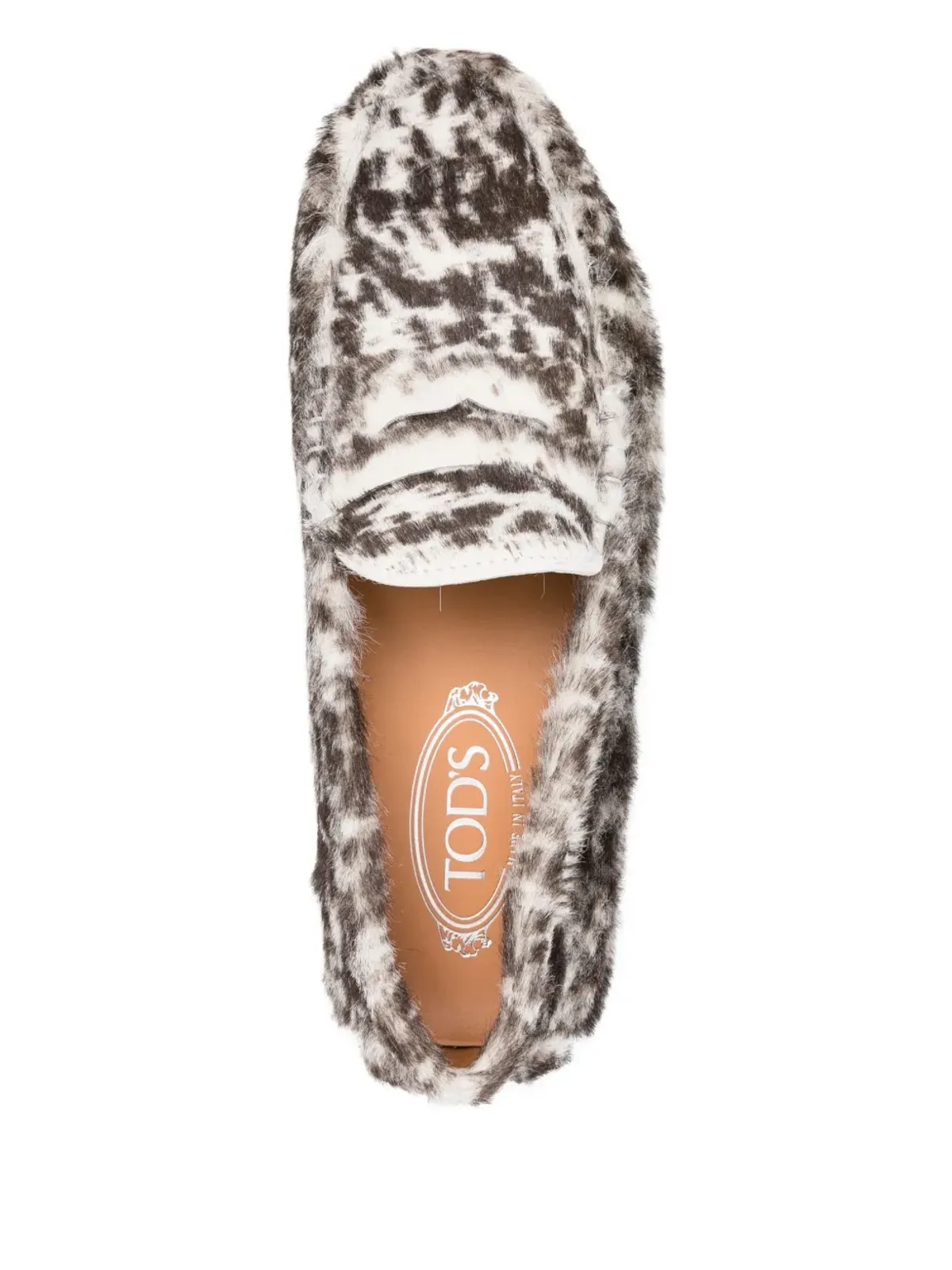 Tod's Gommino レオパード柄ポニーヘア ローファー - ブラウン - 画像4