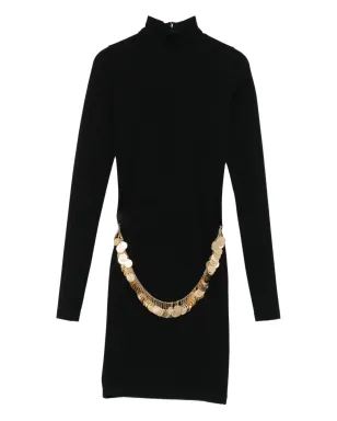 Burc Akyol コイン付きハイネックミニドレス - サムネイル1