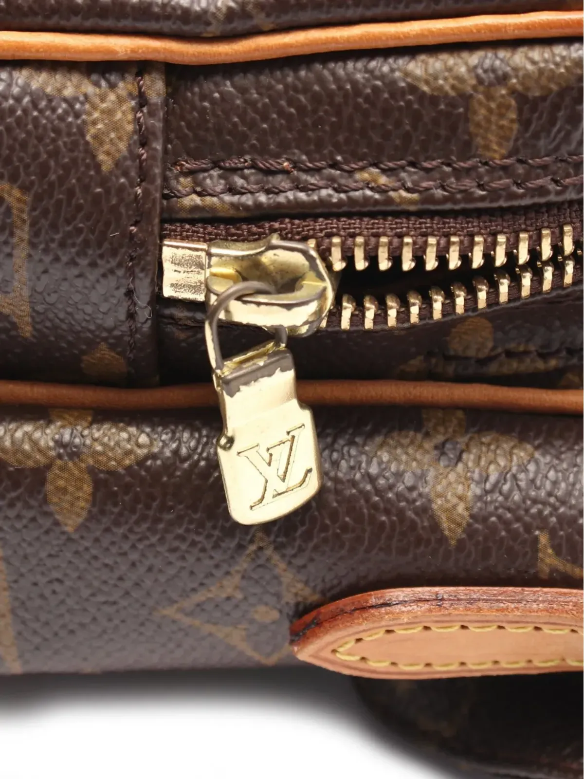 Louis Vuitton ビンテージ 2007年 アマゾン ショルダーバッグ ブラウン - 画像3