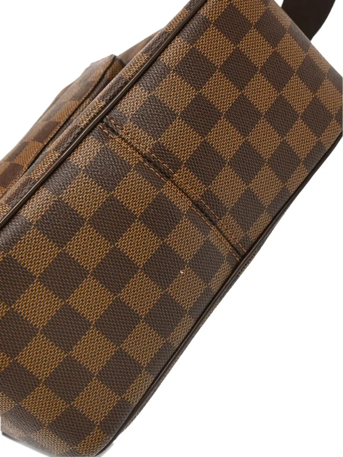 Louis Vuitton ビンテージ 2005 Damier Olaf MM ショルダーバッグ ブラウン - 画像5