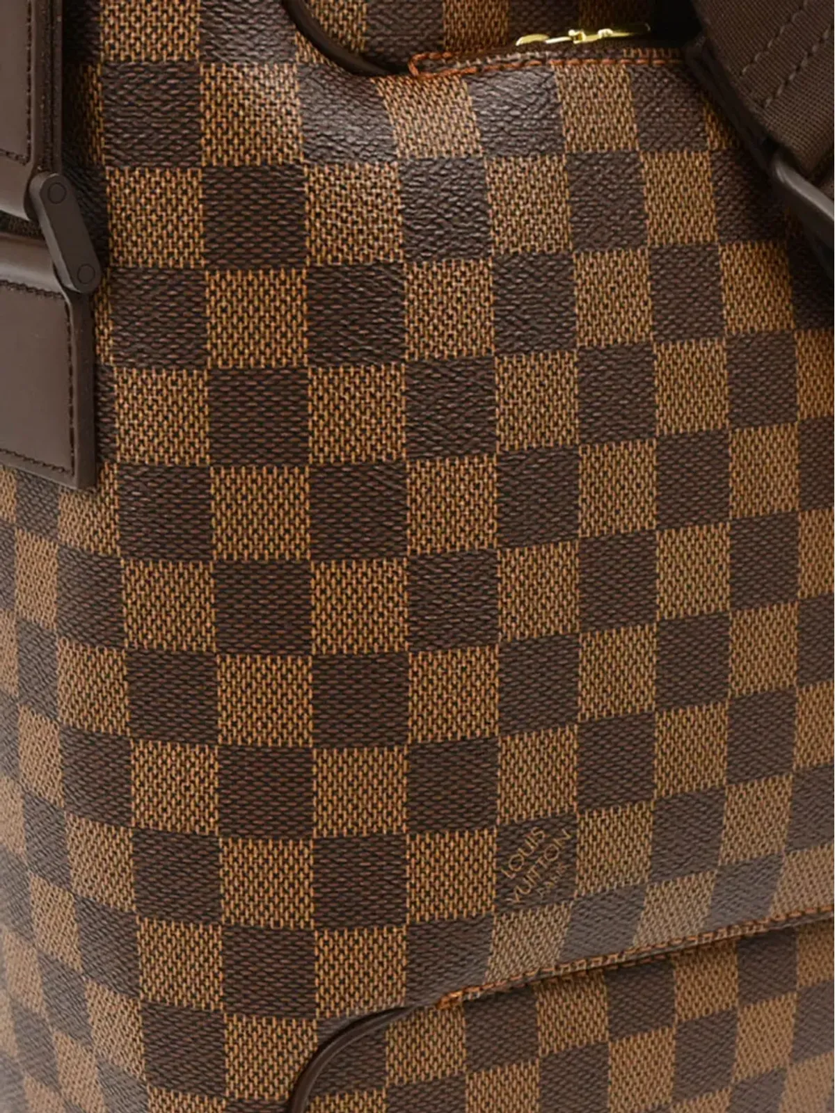 Louis Vuitton ビンテージ 2005 Damier Olaf MM ショルダーバッグ ブラウン - 画像3