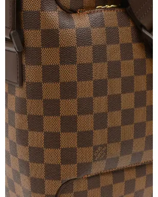 Louis Vuitton ビンテージ 2005 Damier Olaf MM ショルダーバッグ ブラウン - サムネイル3