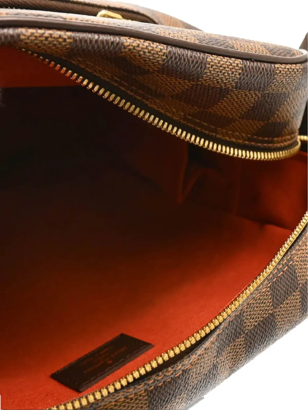 Louis Vuitton ビンテージ 2005 Damier Olaf MM ショルダーバッグ ブラウン - 画像4