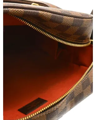 Louis Vuitton ビンテージ 2005 Damier Olaf MM ショルダーバッグ ブラウン - サムネイル4
