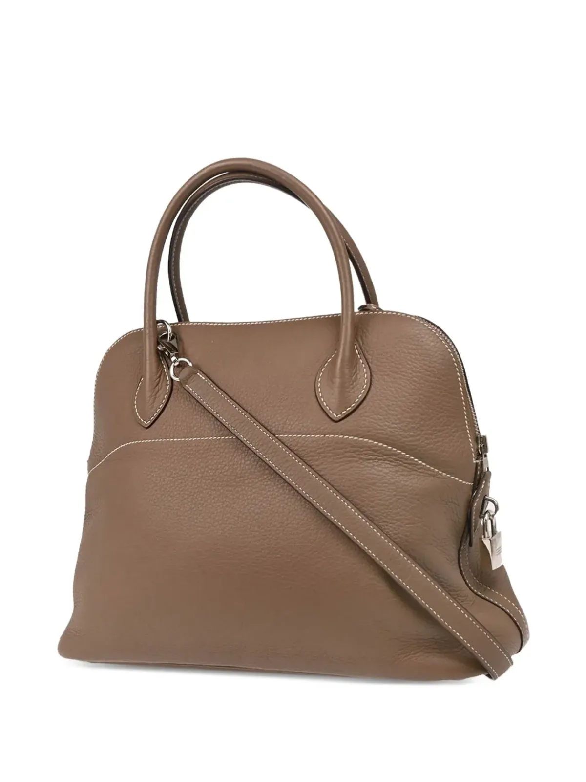 Hermès ビンテージ 2006 ボリード31 ツーウェイ トートバッグ ブラウン - 画像2