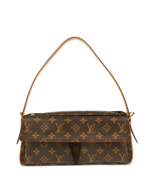 Louis Vuitton ビンテージ 2003 モノグラム Viva Cite MM ハンドバッグ ブラウン - サムネイル1
