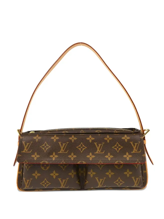 Louis Vuitton Pre-Owned Louis Vuitton ビンテージ 2003 モノグラム Viva Cite MM ハンドバッグ ブラウンの商品画像