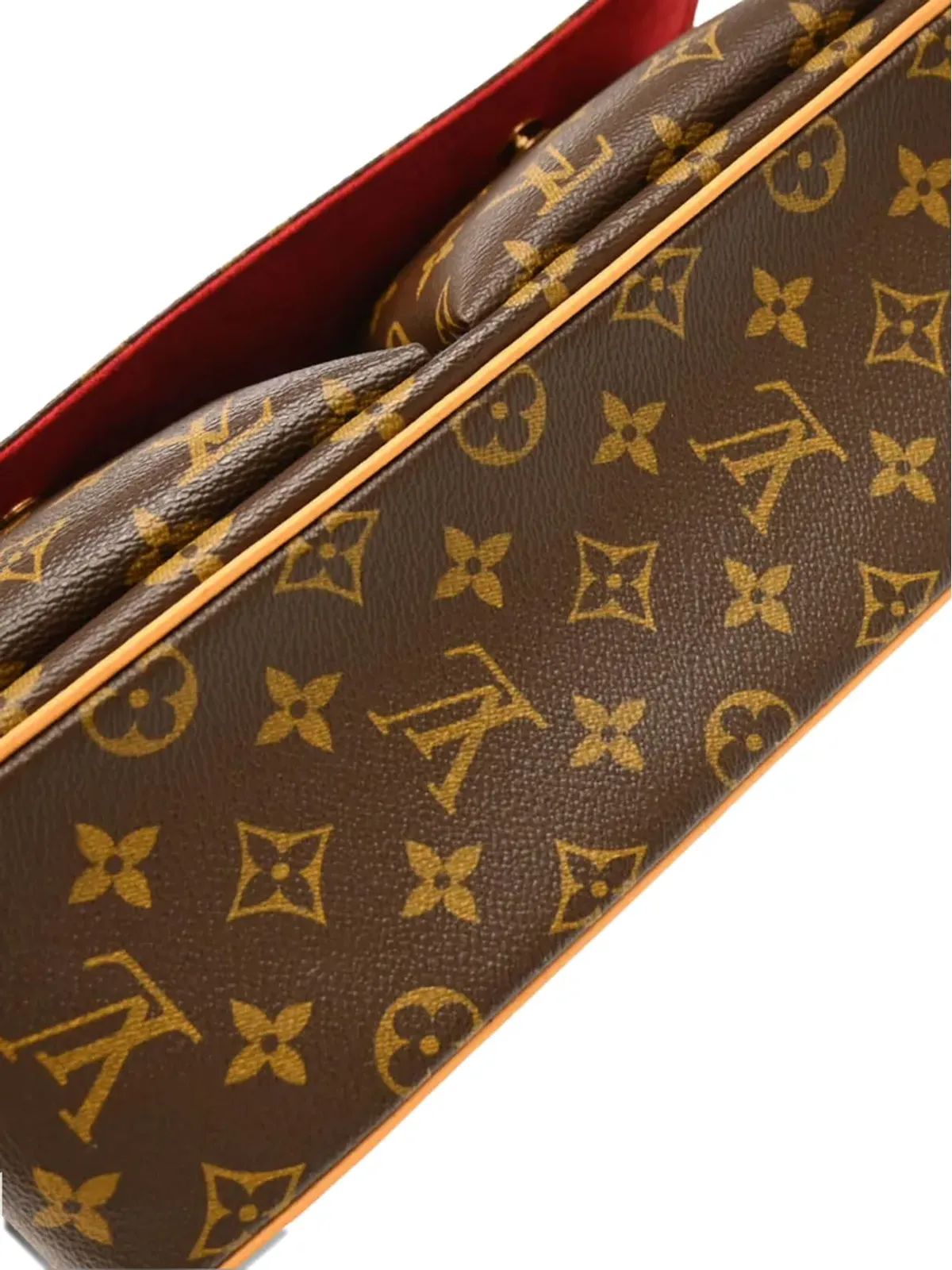 Louis Vuitton ビンテージ 2003 モノグラム Viva Cite MM ハンドバッグ ブラウン - 画像5