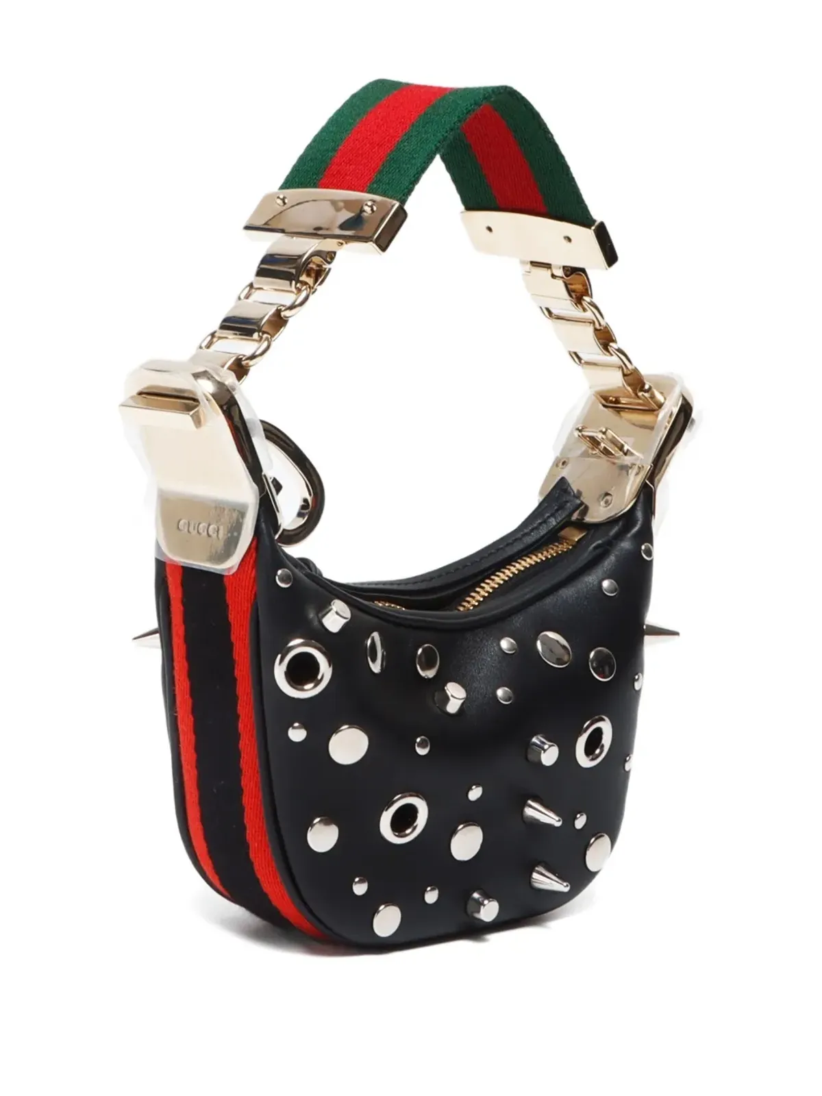 Gucci ビンテージ ミニスタッドショルダーバッグ - 画像3