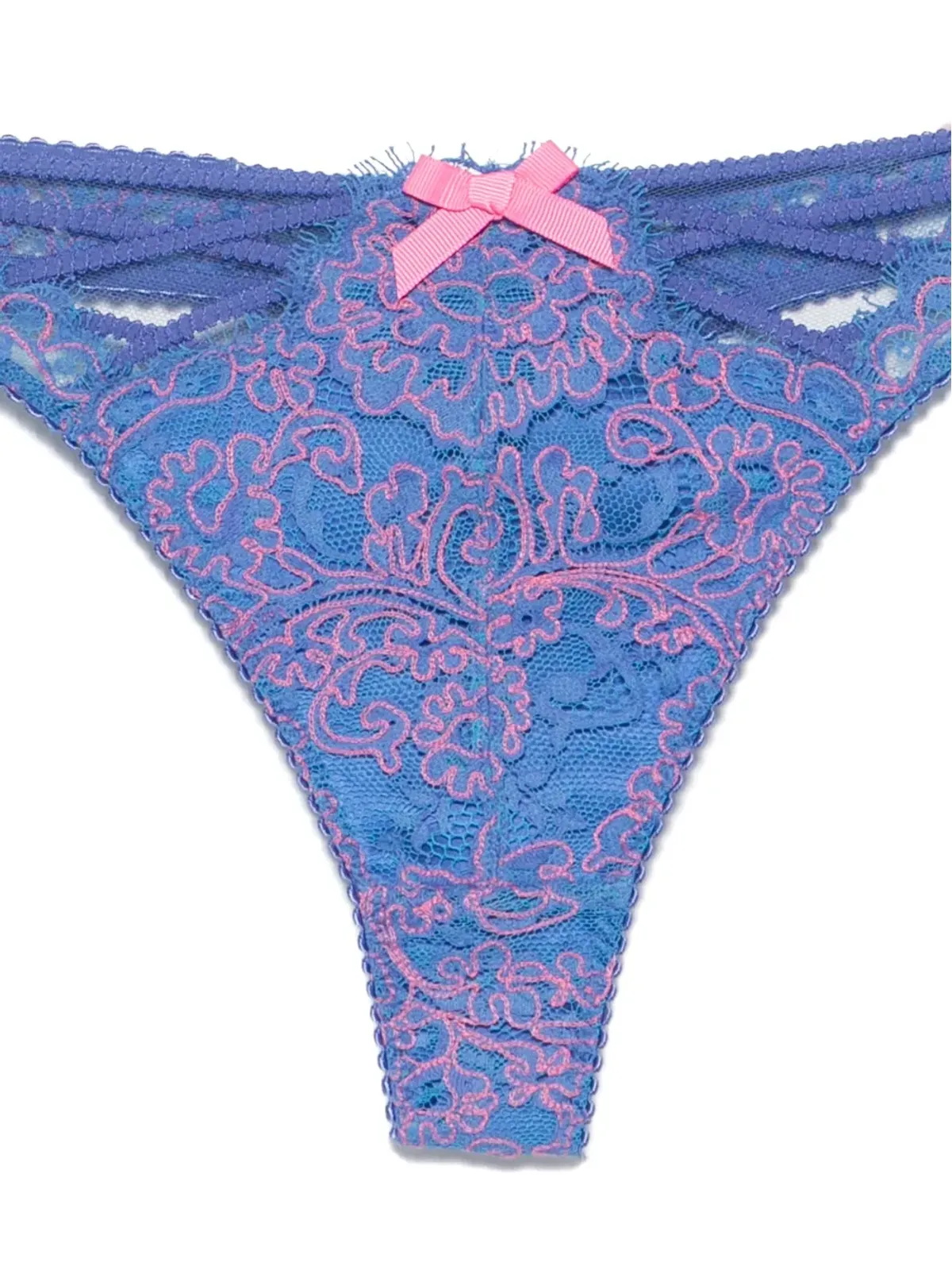 Agent Provocateur 花柄刺繍タンガ - 画像3