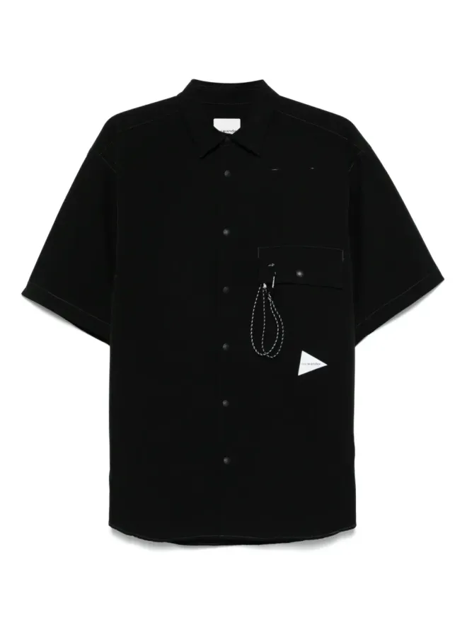 and wander and Wander ユーティリティポケットシャツの商品画像