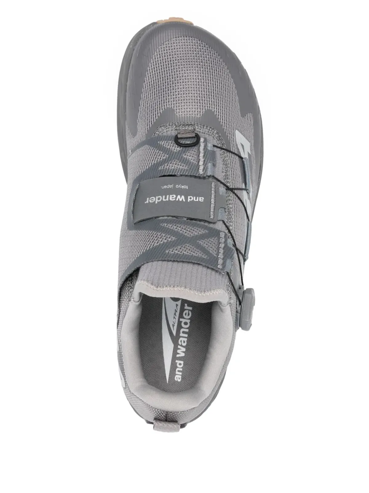 and Wander x Altra Timp 5 スニーカー グレー - 画像4