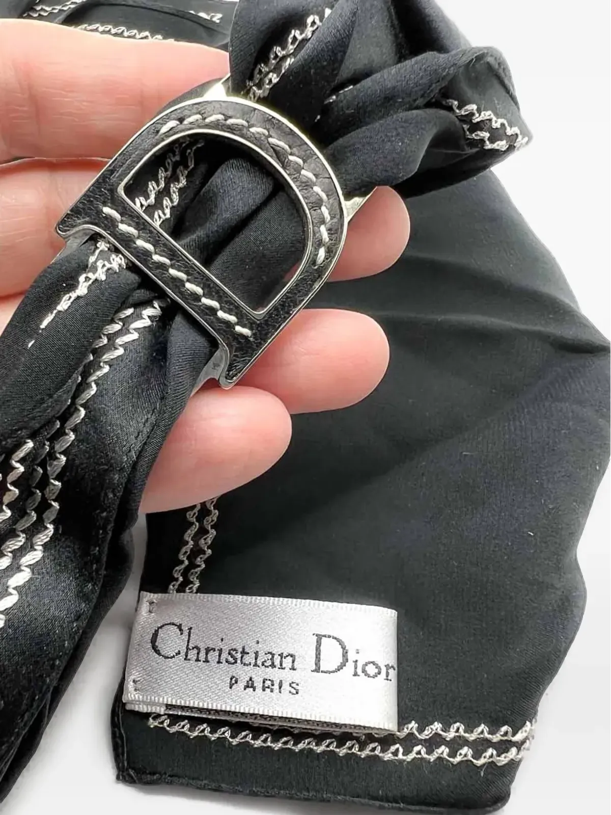 Christian Dior ビンテージ 1990年代 ロゴ ネックレス - 画像4