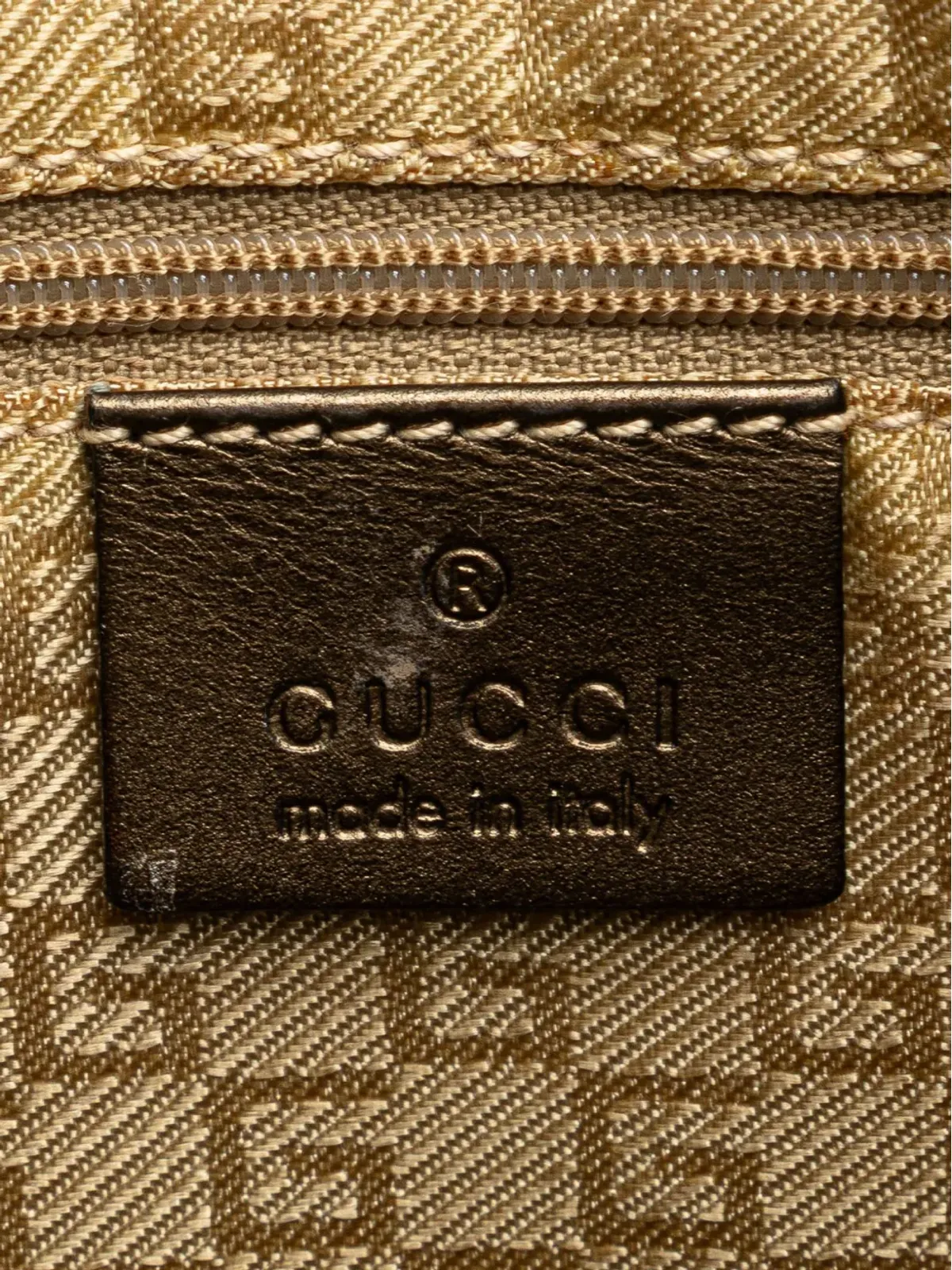 Gucci ビンテージ ジャッキー ショルダーバッグ ブラウン - 画像5