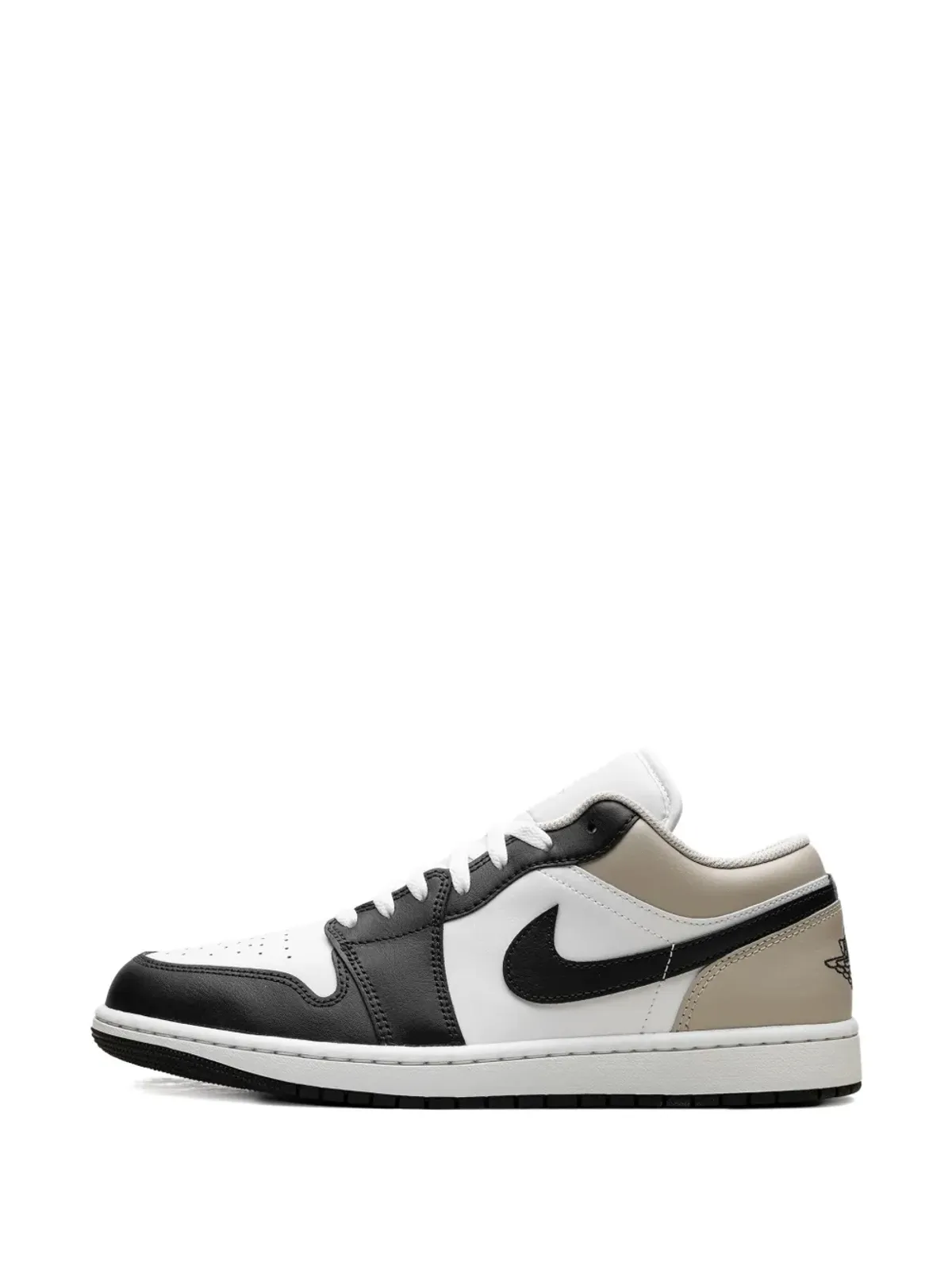 Jordan エアジョーダン 1 ロー サミットホワイト/ラタン スニーカー - ブラック - 画像5